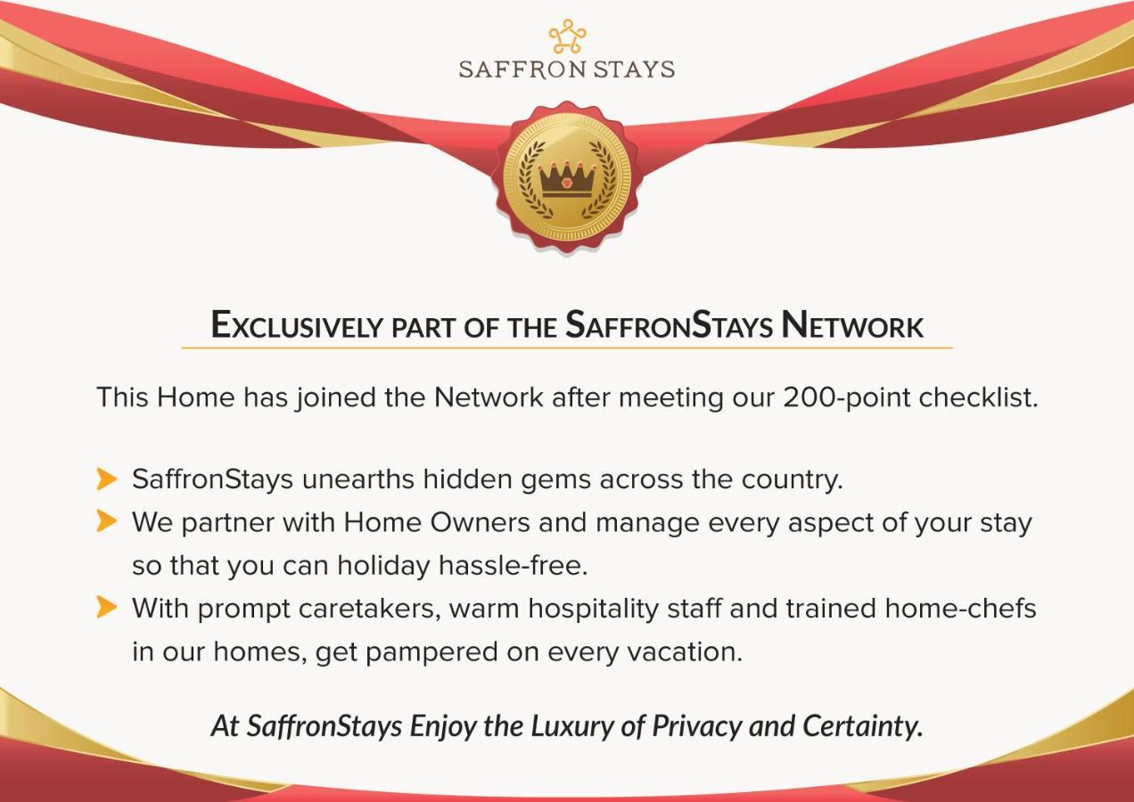 Saffronstays Falcon Hill, Lonavala - Luxury Villa With Infinity Pool Near Lion'S Point Eksteriør bilde